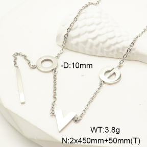6N2004228vbmb-350  Stainless Steel Necklace