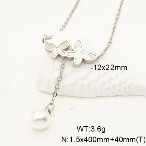 6N3001579ablb-350  Stainless Steel Necklace
