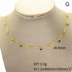 6N4004065vbnb-662  Stainless Steel Necklace