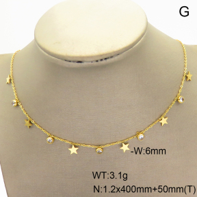 6N4004087vbnb-662  Stainless Steel Necklace