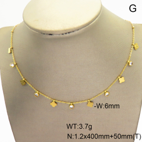 6N4004091vbnb-662  Stainless Steel Necklace