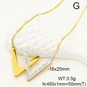 6N4004096aajl-413  Stainless Steel Necklace