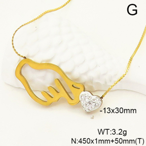 6N4004102aajl-413  Stainless Steel Necklace