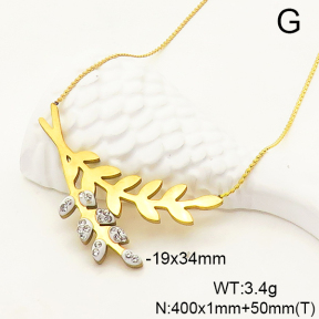 6N4004103aajl-413  Stainless Steel Necklace