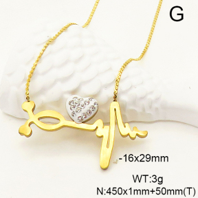 6N4004106aajl-413  Stainless Steel Necklace