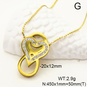 6N4004107aajl-413  Stainless Steel Necklace