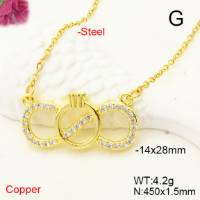 F6N407367aakl-J72  Fashion Copper Necklace