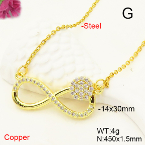 F6N407368aakl-J72  Fashion Copper Necklace