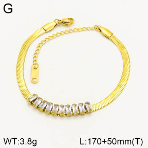 2B4003063bbov-662  Stainless Steel Bracelet