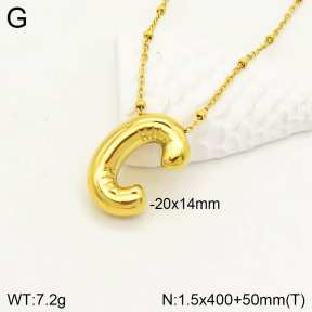 2N2003825bbml-662  Stainless Steel Necklace