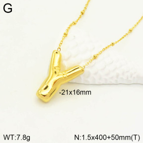 2N2003836bbml-662  Stainless Steel Necklace