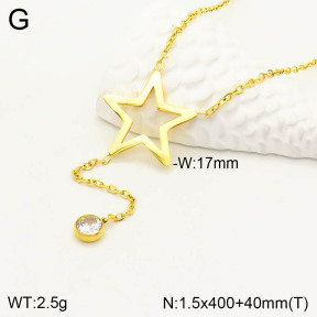 2N4002702ablb-749  Stainless Steel Necklace