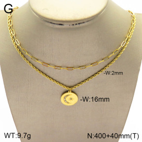 2N4002712bbov-749  Stainless Steel Necklace