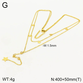 2N4002714vbnb-749  Stainless Steel Necklace