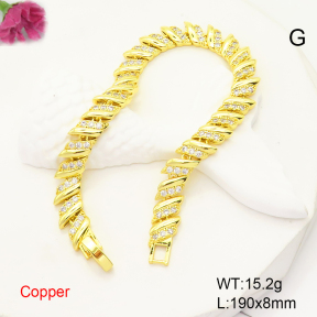 F6B406153vhmv-L017  Fashion Copper Bracelet