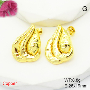 F6E200527ablb-L017  Fashion Copper Earrings