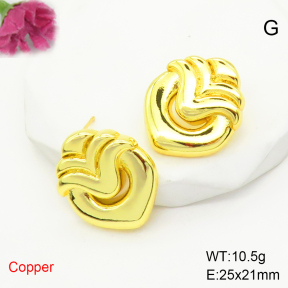 F6E200536ablb-L017  Fashion Copper Earrings