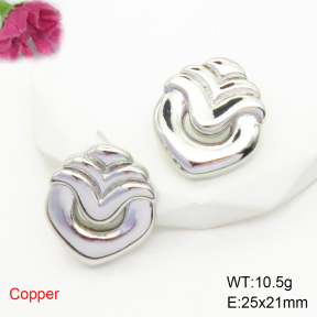 F6E200537ablb-L017  Fashion Copper Earrings