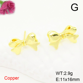 F6E200552baka-L017  Fashion Copper Earrings