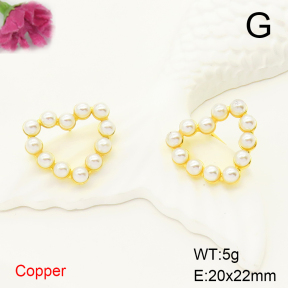 F6E301750vbmb-L017  Fashion Copper Earrings