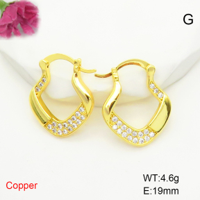 F6E404928vbnb-L017  Fashion Copper Earrings