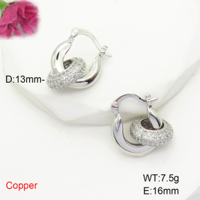 F6E404933bhia-L017  Fashion Copper Earrings