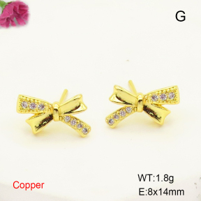 F6E404948ablb-L017  Fashion Copper Earrings