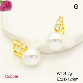 F6E404951vbmb-L017  Fashion Copper Earrings