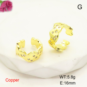 F6E404954vbmb-L017  Fashion Copper Earrings