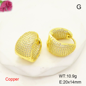 F6E404957bhia-L017  Fashion Copper Earrings