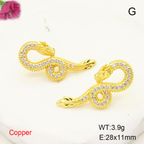 F6E404958vbmb-L017  Fashion Copper Earrings
