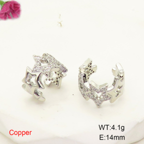 F6E404968ablb-L017  Fashion Copper Earrings