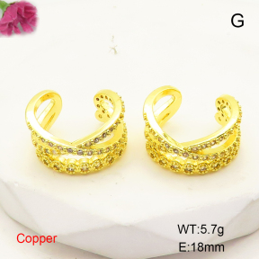 F6E404971vbmb-L017  Fashion Copper Earrings