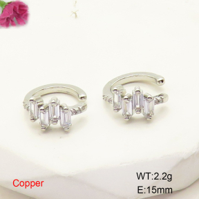 F6E404973ablb-L017  Fashion Copper Earrings