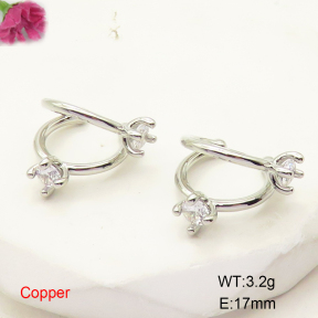 F6E404975ablb-L017  Fashion Copper Earrings