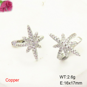 F6E404979ablb-L017  Fashion Copper Earrings