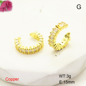 F6E404980vbnb-L017  Fashion Copper Earrings