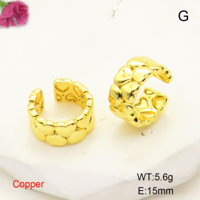 F6E404986baka-L017  Fashion Copper Earrings