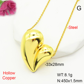 F6N200437baka-L017  Fashion Copper Necklace