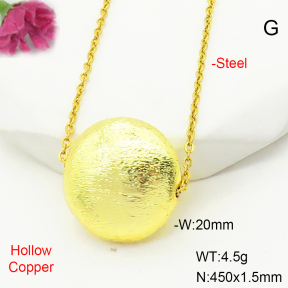 F6N200441aajl-L017  Fashion Copper Necklace