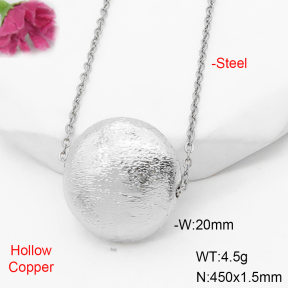 F6N200442aajl-L017  Fashion Copper Necklace
