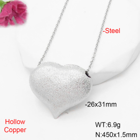 F6N200444ablb-L017  Fashion Copper Necklace