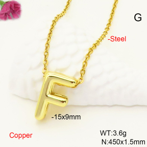 F6N200462vaia-L017  Fashion Copper Necklace