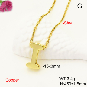 F6N200465vaia-L017  Fashion Copper Necklace