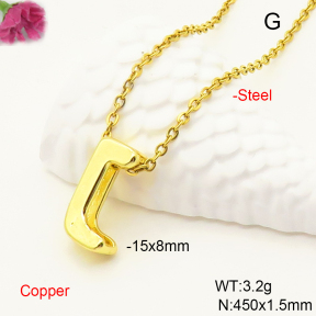 F6N200466vaia-L017  Fashion Copper Necklace