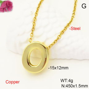 F6N200471vaia-L017  Fashion Copper Necklace