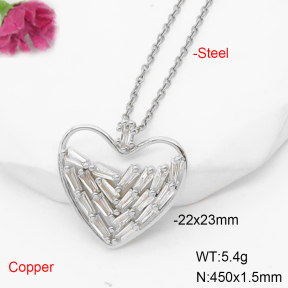 F6N407305vbmb-L017  Fashion Copper Necklace