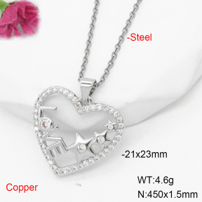 F6N407307baka-L017  Fashion Copper Necklace