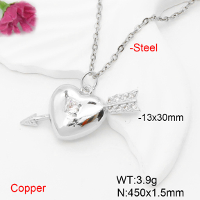 F6N407310avja-L017  Fashion Copper Necklace