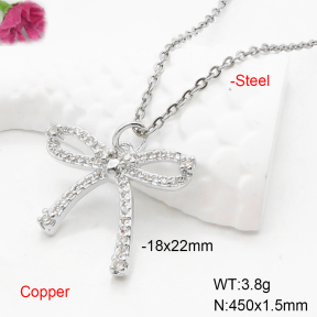 F6N407332aajl-L017  Fashion Copper Necklace